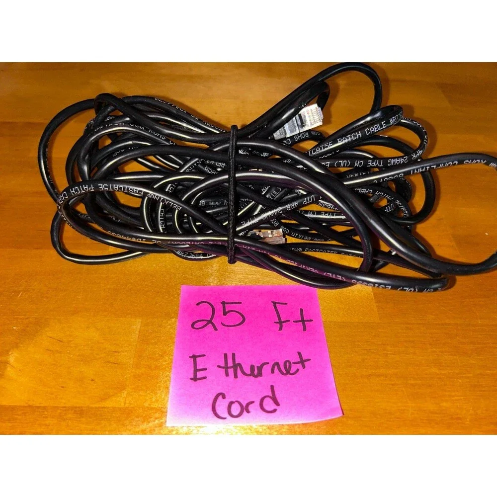 Ethernet cable 25 feet preowned